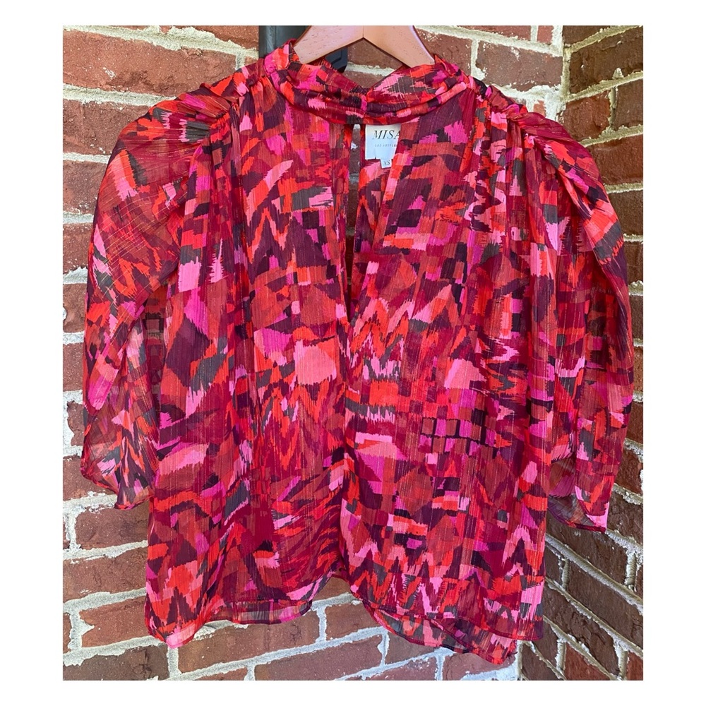 NWOT Misa Los Angeles Blouse  Size XSmall